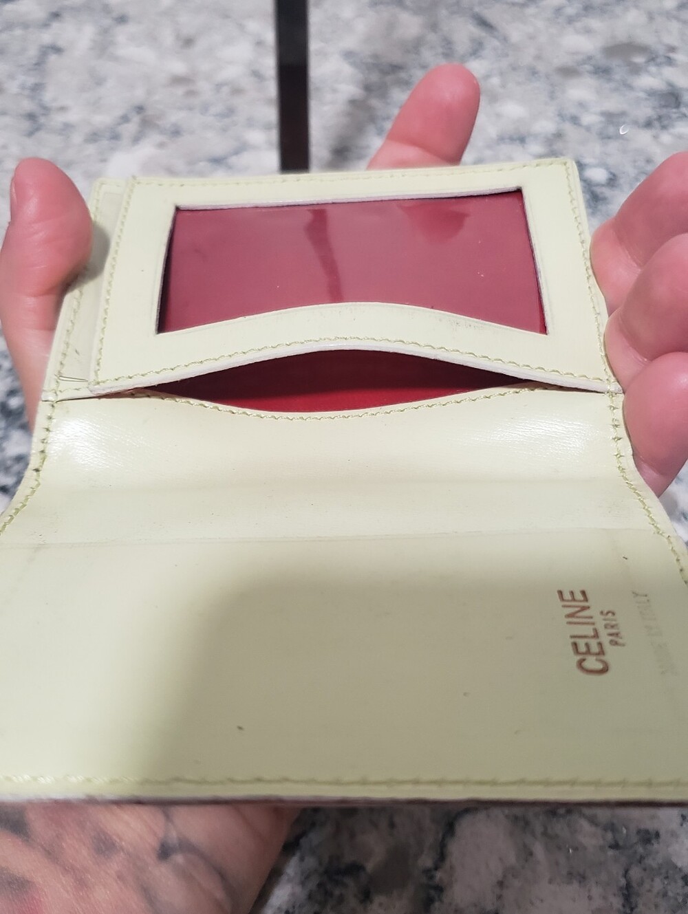 Celine Paris Bifold I.D Card Holder - Picture 4 of 8